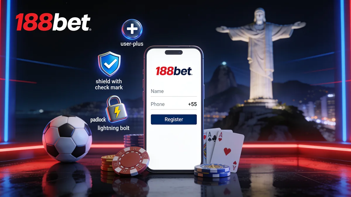 Métodos de Cadastro Disponíveis na 188bet — 188bet no Brasil